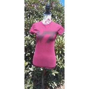 Knights Apparel For Her Virginia Tech Babydoll T-Shirt Small Women's College